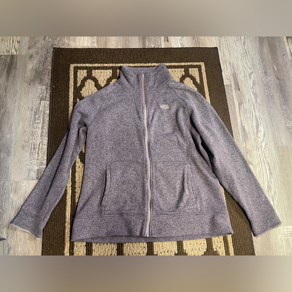 The North Face Women’s XL Lavender Sweater Jacket